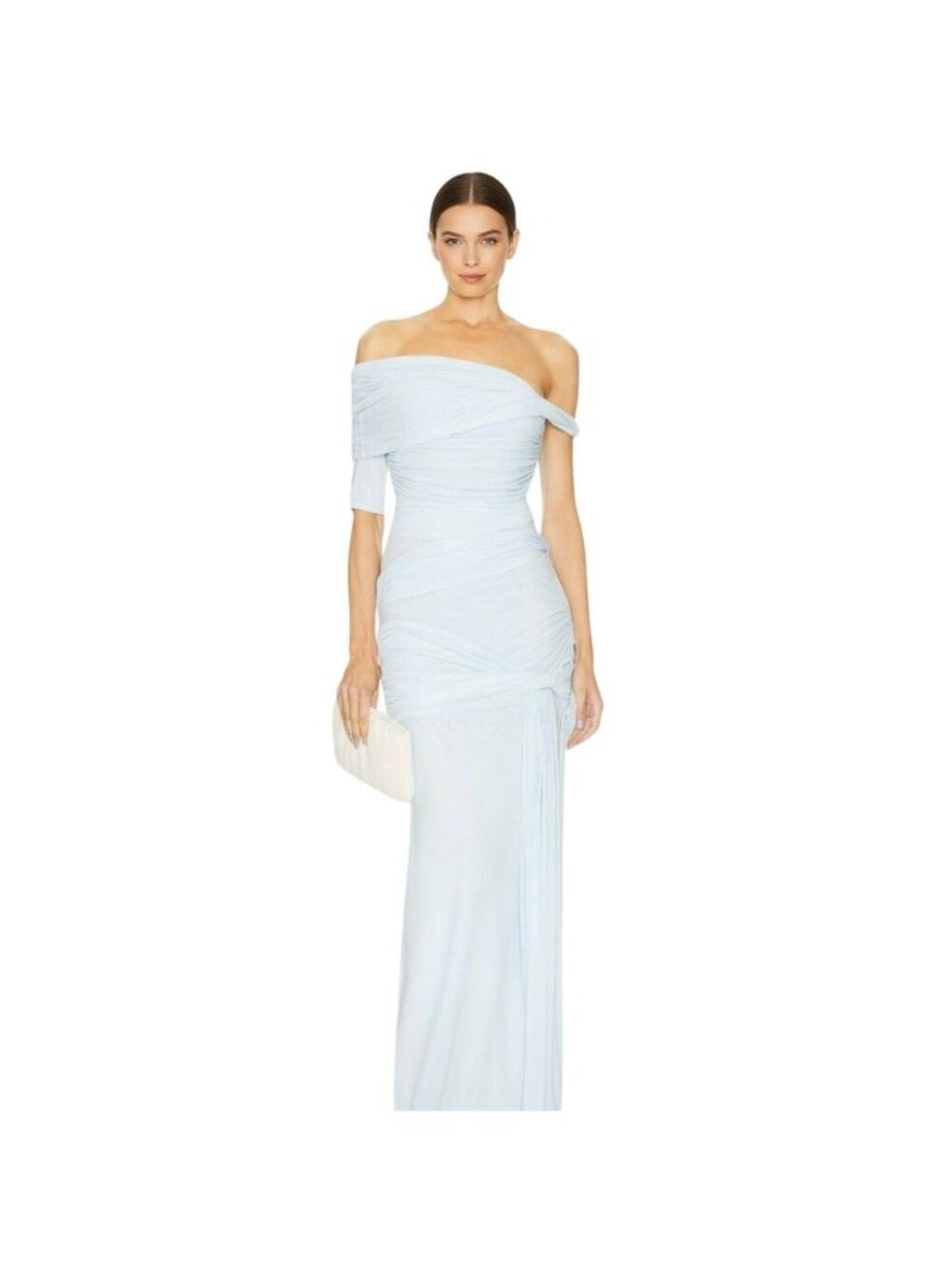 Deme by Gabriella Alba Maxi Dress Ice Blue Homecoming NWT - Size S
